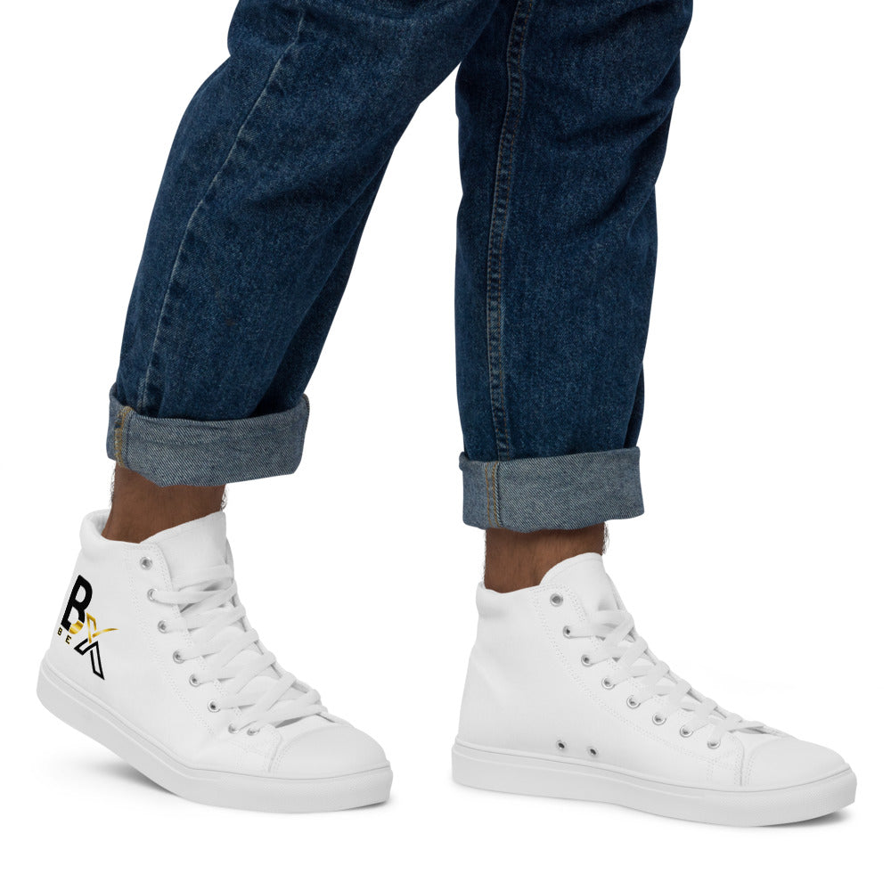 Bex Men’s high top canvas shoes image 2